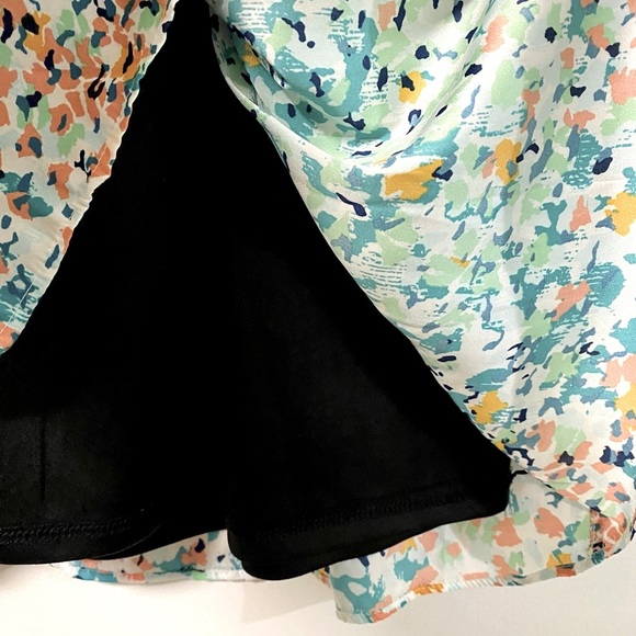 BCBGENERATION Sleeveless Confetti Patterned Flowy Dress - Size US 10 - Picture 4 of 6